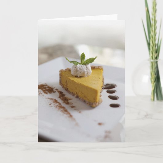パンプキンチーズケーキ シーズンカード (正面)