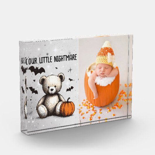 パンプキンテディ フォトブロック (左)