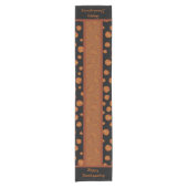 パンプキンテーブルランナー ショートテーブルランナー (正面)