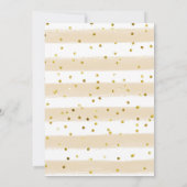 パンプキントラックツインズフローラベビーシャワー招待状 招待状 (裏面)