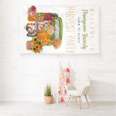 パンプキントラック秋ハーベストパーティー感謝祭 横断幕 (インサイチュ)