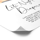 パンプキントラック秋深夜おむつゲーム ポスター (角)