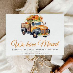 パンプキントラック秋移動発表 ポストカード