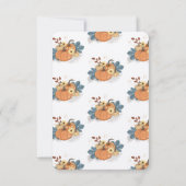 パンプキントラック フレンズギビング 招待状 (裏面)