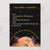 パンプキントレイルの方向カード エンクロージャーカード (裏面)