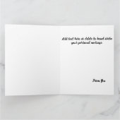 パンプキンドラゴンカルドンハロウィーン カード (内部)