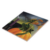 パンプキンドラゴンカルドンハロウィーン タイル (側面)