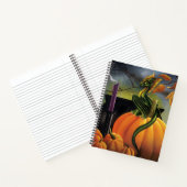 パンプキンドラゴンカルドンハロウィーン ノートブック (内部)