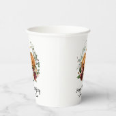 パンプキンハッピーサンクスギビング紙カップ 紙コップ (右)