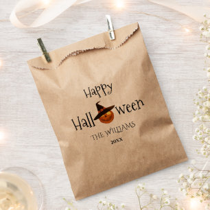  パンプキンハッピーハローウィンパーソナライズされたファーバッグ フェイバーバッグ
