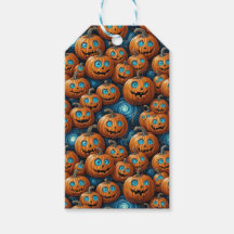パンプキンハロウィンギフトタグ