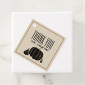 パンプキンハロウィン秋ありがとうカスタムステッカー フェイバータグ (インサイチュ)