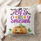 パンプキンハロウィン装飾用クッションを壊そう クッション (ブランケット)