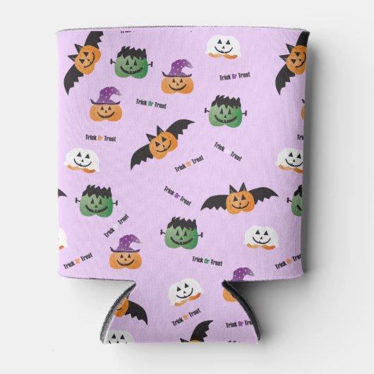 パンプキンハロウィーンのカボチャのちょうちんコスチュームハロウィーン 缶クーラー (正面)