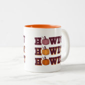 パンプキンハロウィーンコーヒーマグ ツートーンマグカップ (正面右)