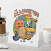 パンプキンハロウィーンタウン大学 台座サイン (インサイチュ)