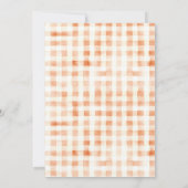 パンプキンハロウィーンベビーシャワー招待状 招待状 (裏面)