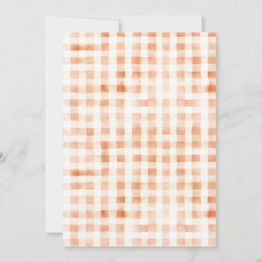 パンプキンハロウィーンベビーシャワー招待状 招待状 (裏面)