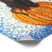 パンプキンハロウィーンポスターの黒猫 ポスター (角)