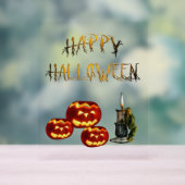 パンプキンハロウィーン アクリルサイン (ニュートラル)