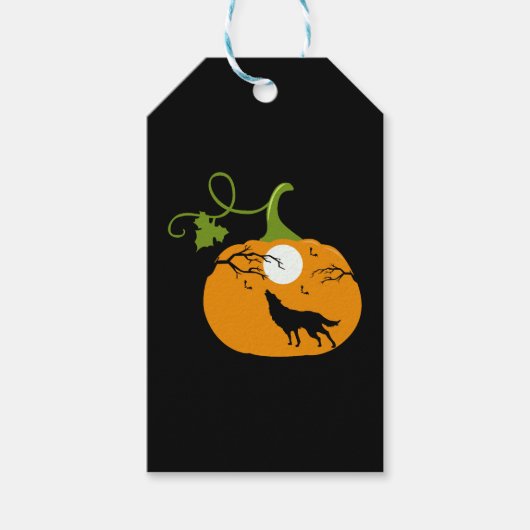 パンプキンハロウィーン ギフトタグ (正面)