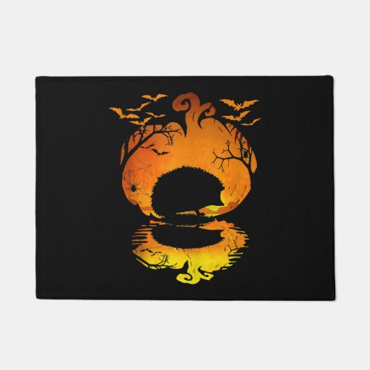 パンプキンハロウィーン ドアマット (正面)