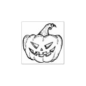 パンプキンハロウィーン ラバースタンプ (インプリント)