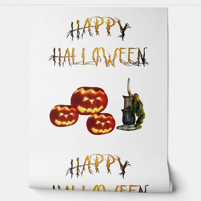パンプキンハロウィーン 壁紙 (ほどく)