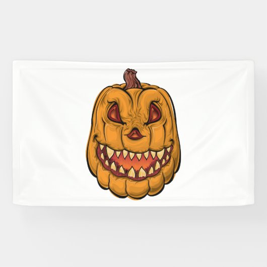 パンプキンハロウィーン 横断幕 (横)