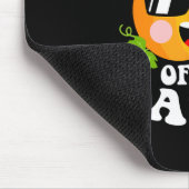 パンプキンハローウィーの小さなおもしろい妹 マウスパッド (コーナー)