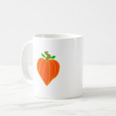 パンプキンハートマグ コーヒーマグカップ (正面左)