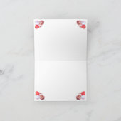 パンプキンハーベストサンクスギビング折り畳みホリデーカード シーズンカード (内部)