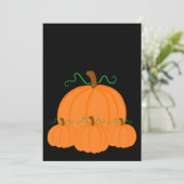 パンプキンハーベスト招待状 招待状 (スタンド正面)