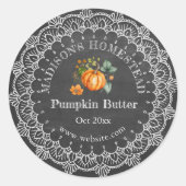 パンプキンバター |国素朴 ラウンドシール (正面)