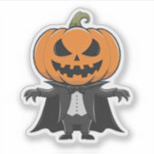 パンプキンバンパイア シール (正面)