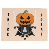 パンプキンバンパイア ラージペーパーバッグ (裏面)