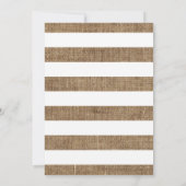 パンプキンバーラップハロウィーン子供の誕生日パーティー 招待状 (裏面)