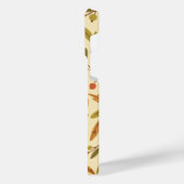 パンプキンパイが私たちを離れて感謝の引用文 iPhoneケース (左側面)