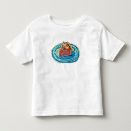 パンプキンパイのスライス トドラーTシャツ