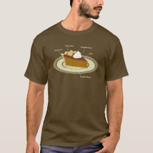 パンプキンパイの図表 Tシャツ