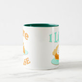 パンプキンパイの恋人のコーヒー・マグ ツートーンマグカップ (中央)