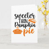 パンプキンパイよりも甘い カード (黄色い花)