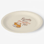 パンプキンパイより甘い ペーパープレート (アングル)