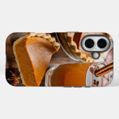 パンプキンパイアップルサイダーiPhone 16ケース Case-Mate iPhoneケース (裏面 (横))
