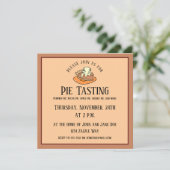 パンプキンパイアラモード招待状 招待状 (スタンド正面)