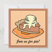 パンプキンパイアラモード招待状 招待状 (裏面)