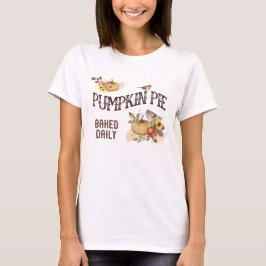 パンプキンパイサイン Tシャツ (正面)