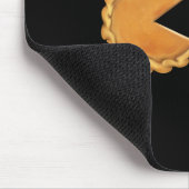 パンプキンパイサンクスギビングデイおもしろい マウスパッド (コーナー)