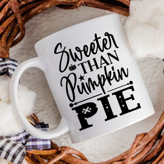 パンプキンパイサンクスギビング秋 コーヒーマグカップ