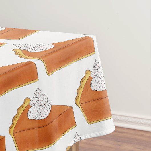 パンプキンパイスライス感謝祭ディナーパーティー テーブルクロス (インサイチュ)